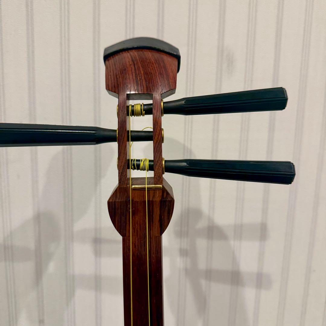 【美品】中棹三味線セット ハードケース付 初心者向け