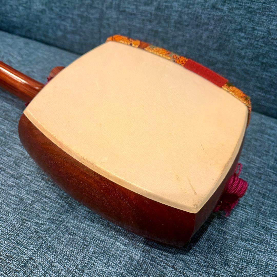 【美品】中棹三味線セット ハードケース付 初心者向け