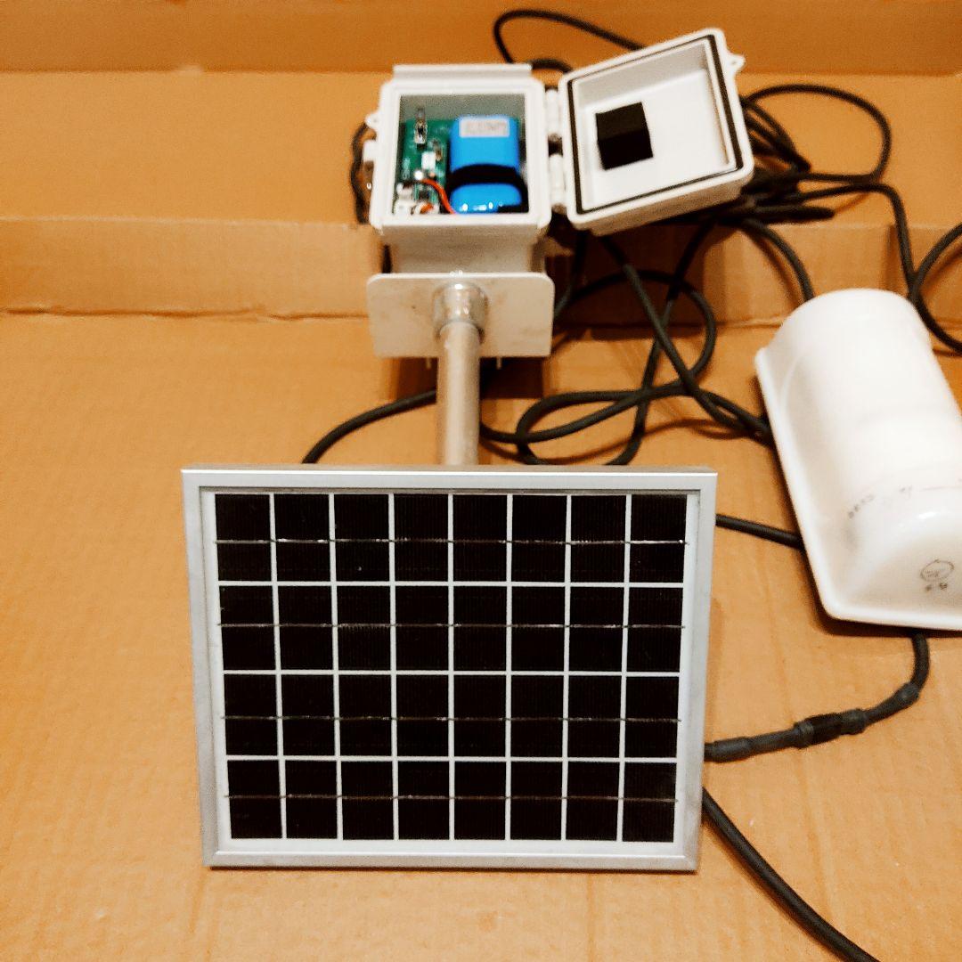 日惠製作所 簡易車両入出庫警告灯 ソーラー式 ニコトーチ