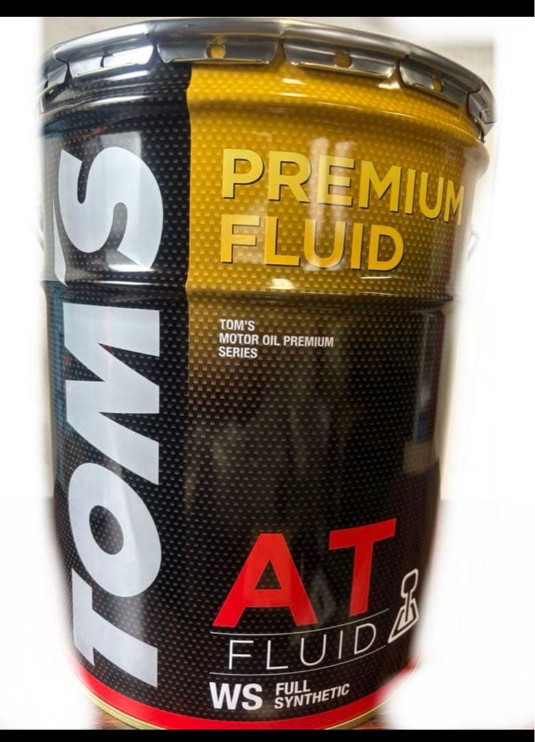 TOM'S AT FLUID プレミアムオイル ペール缶1缶