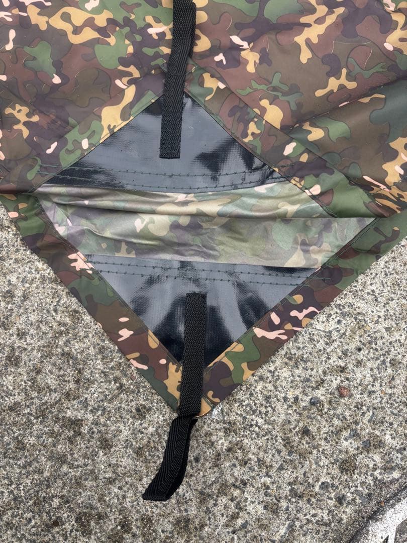 DD Hammocks タープ 3.5x3.5 MC 迷彩