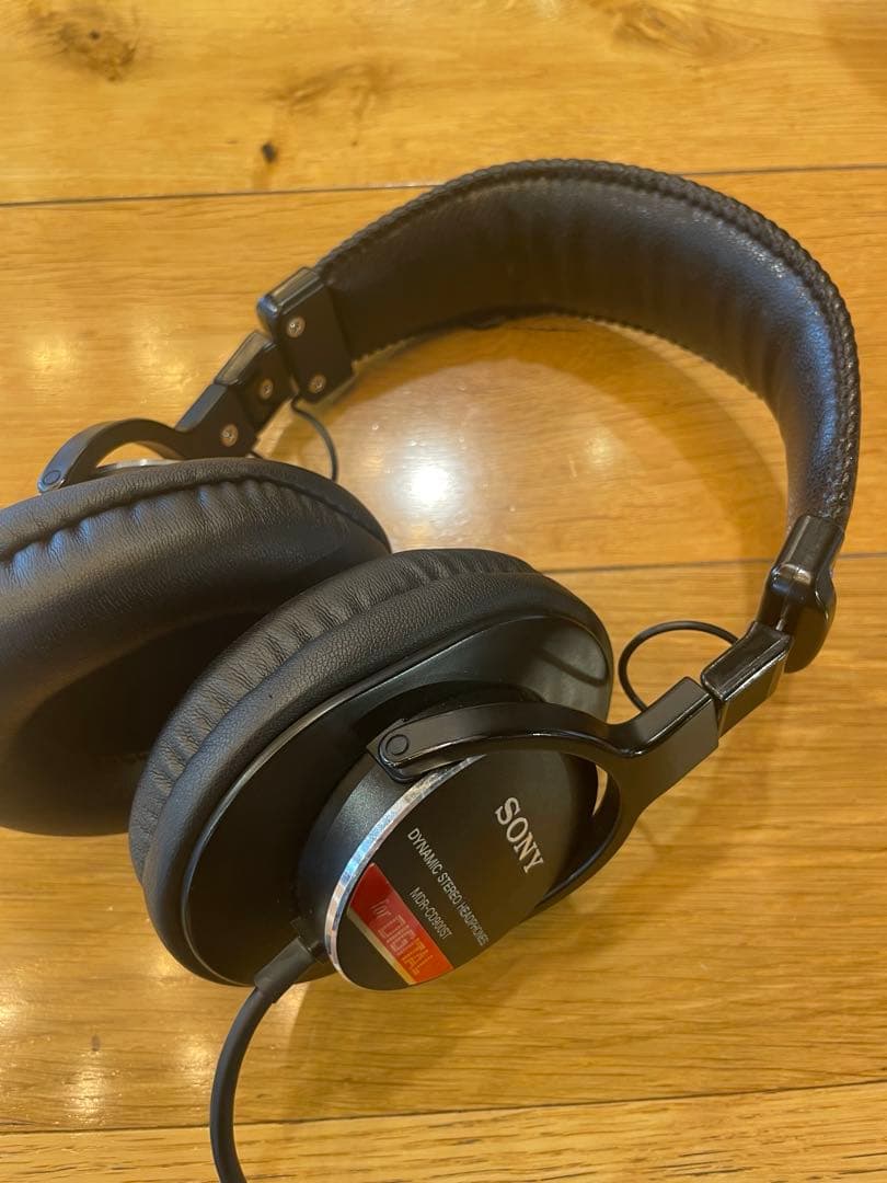 Sony ヘッドホン　MDR-CD900ST イヤホンジャック挿入可