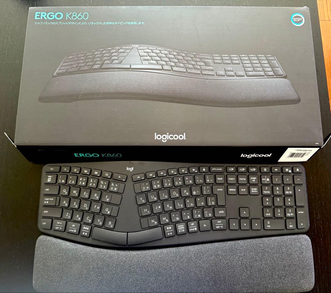 ロジクール ERGO K860 エルゴノミック キーボード Bluetooth