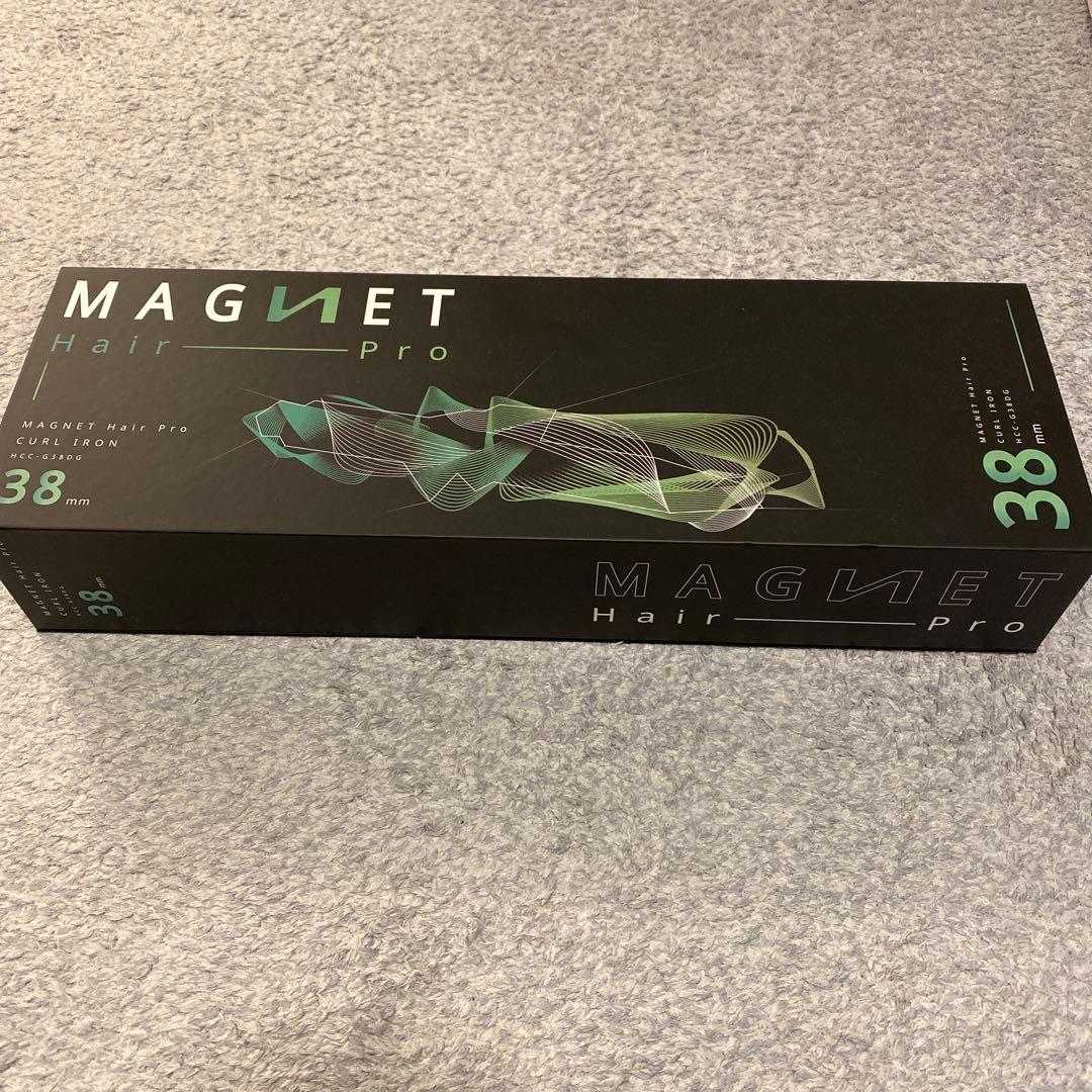 新品未使用品☆マグネットヘアプロ　カールアイロン♪38ミリ♪クレイツ