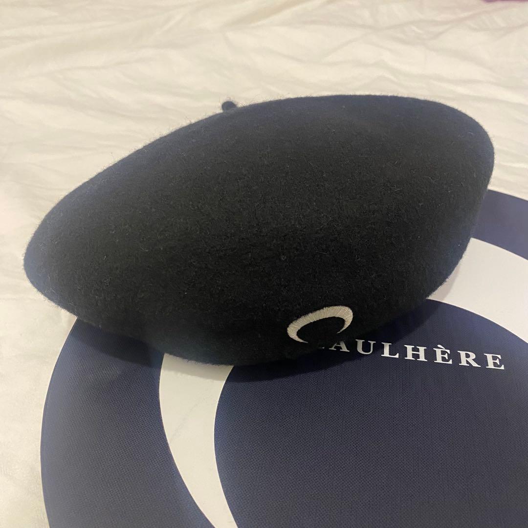 MARINE SERRE × LAULHERE ベレー帽