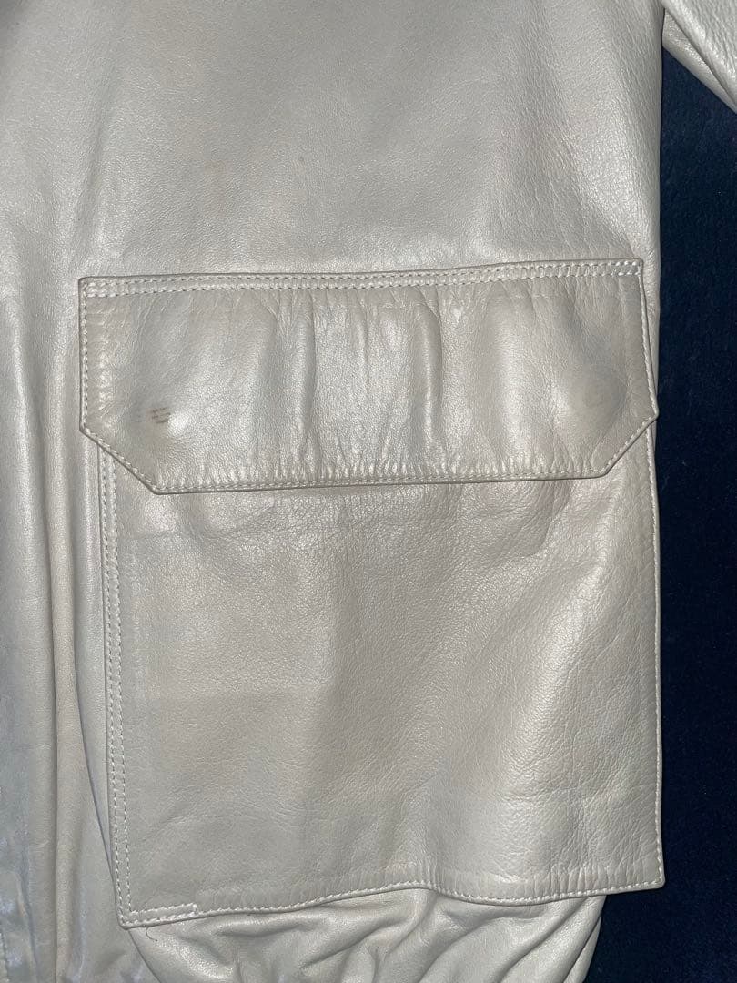 jil sander レザージャケット 本人期