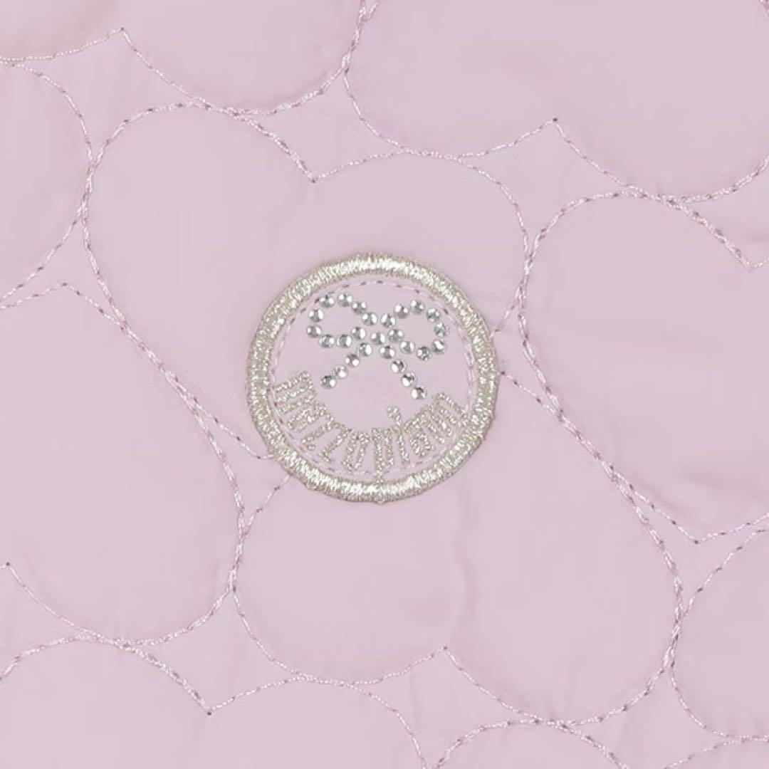 【新品】メゾピアノ (mezzo piano) ハートキルトブルゾン