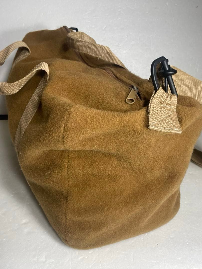 モンクレール　ヴィンテージ　ダッフルバッグ　キャメル　★レア