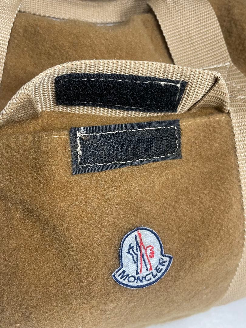 モンクレール　ヴィンテージ　ダッフルバッグ　キャメル　★レア