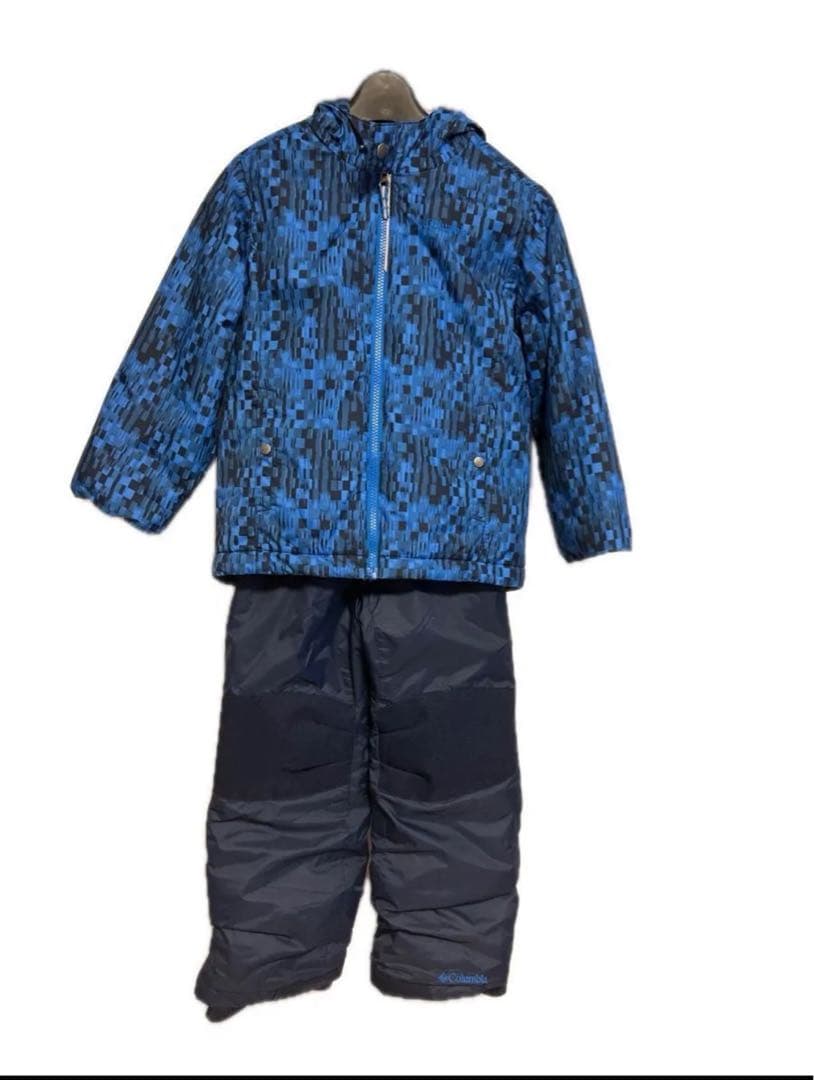 Columbia 子ども用スキーウェア 青系　XS 120
