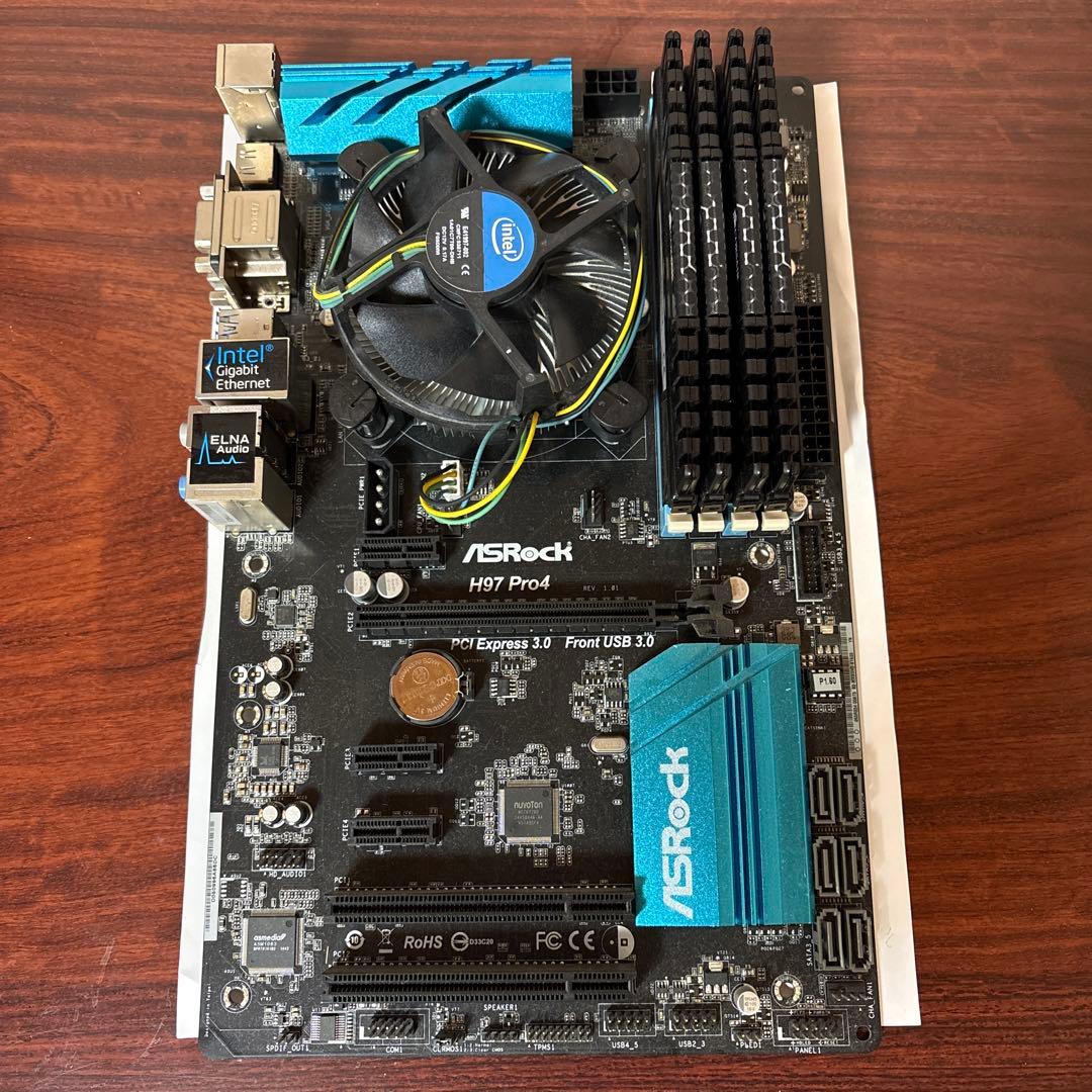 ASRock H97 Pro4 i7-4790 メモリ32G　ジャンク