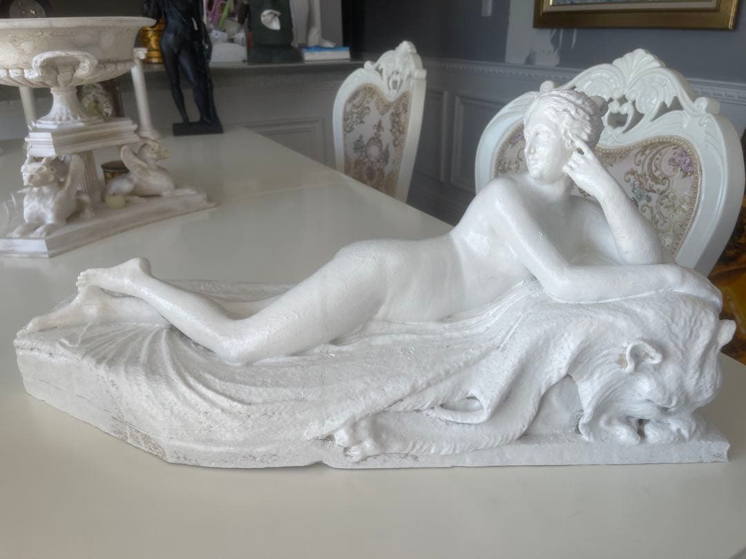 ローマ神話 ナイアド像 statue of a Naiad 58 cm