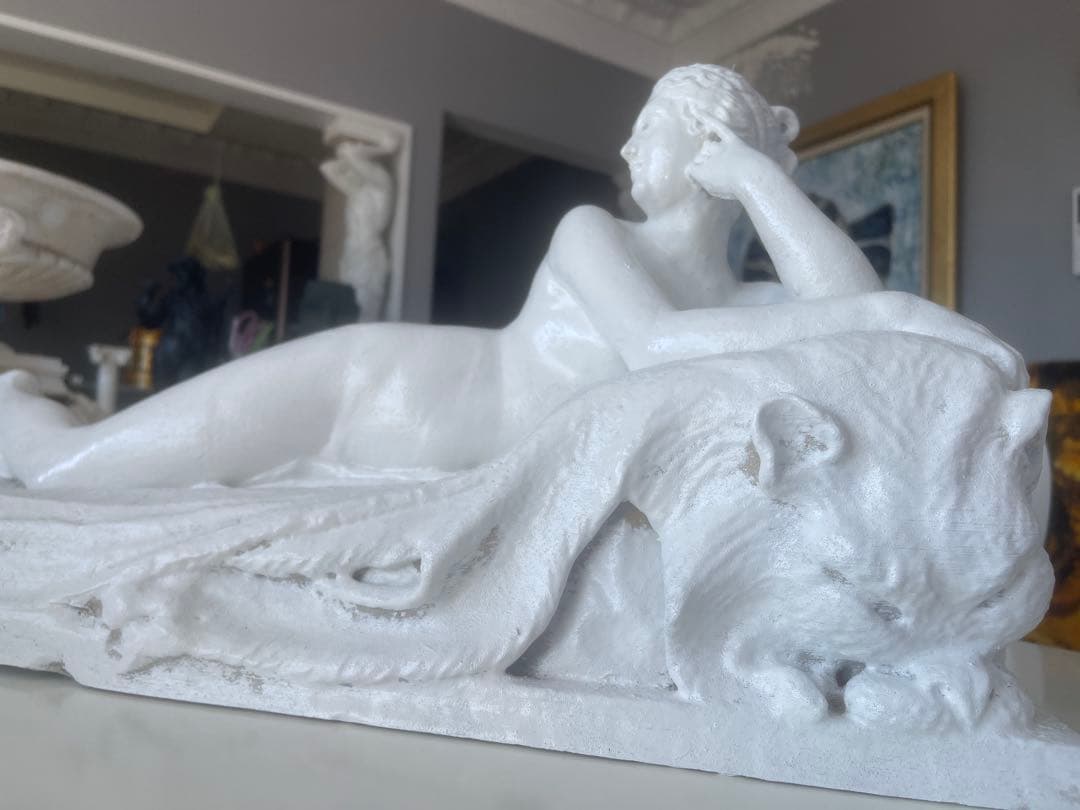 ローマ神話 ナイアド像 statue of a Naiad 58 cm