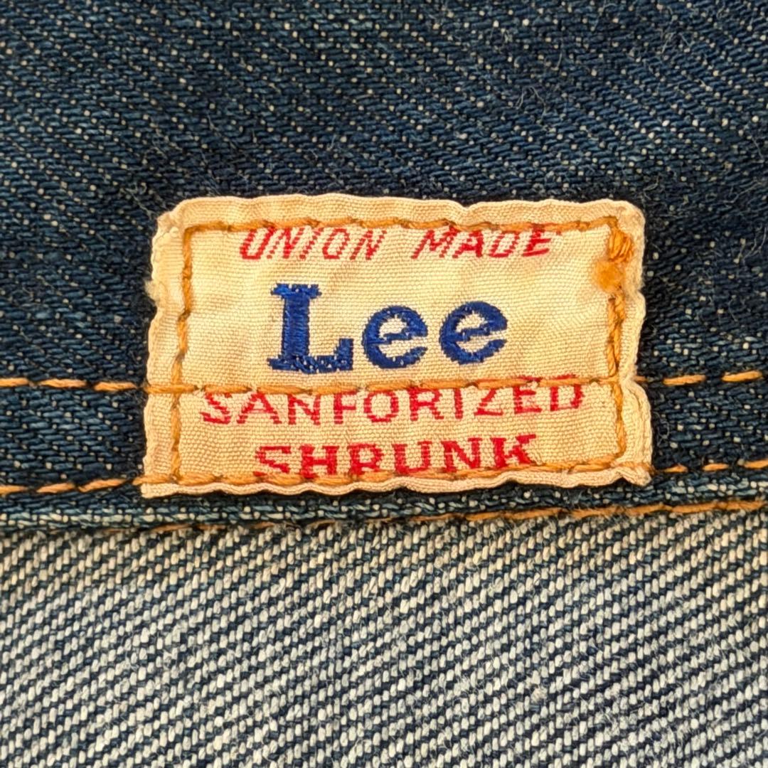 30s 復刻 Lee リー カウボーイ デニムジャケット1st 1011 36