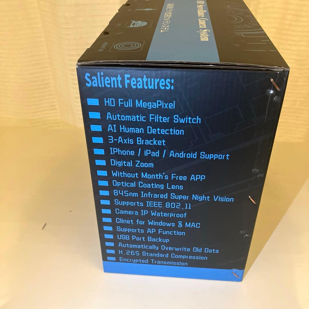 【新品】OHWOAI ワイヤレス防犯カメラ 2台セット（64GBカード内蔵）