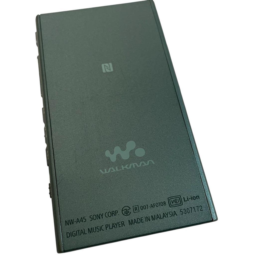 NW-A45 ソニー ウォークマン Aシリーズ 16GB ホライズングリーン