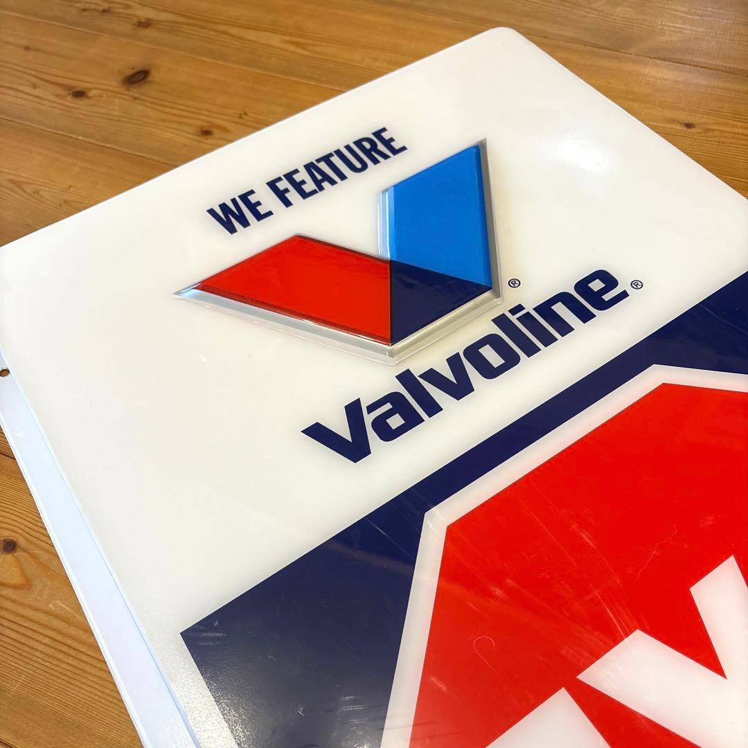 USA Valvoline ガソリンスタンド 看板　EXIT サイン　ガレージ