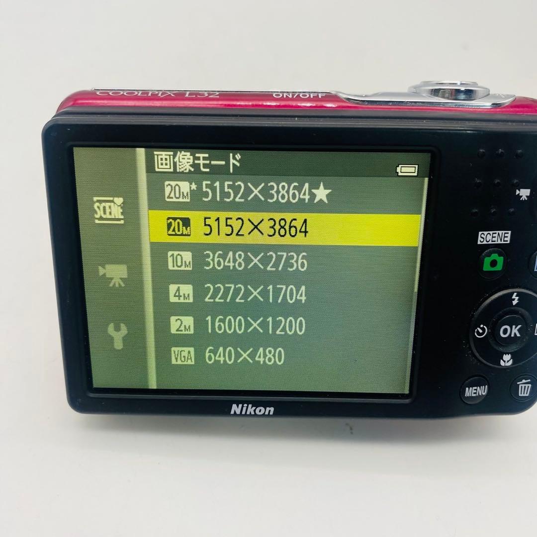 【動作確認済み】Nikon COOLPIX L32