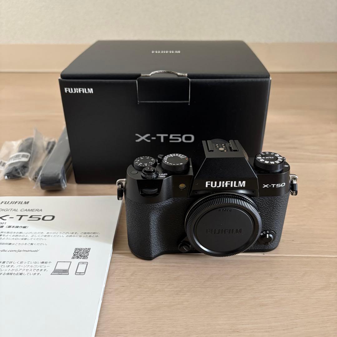 【〜1/5限定価格】FUJIFILM X-T50 ボディ ブラック
