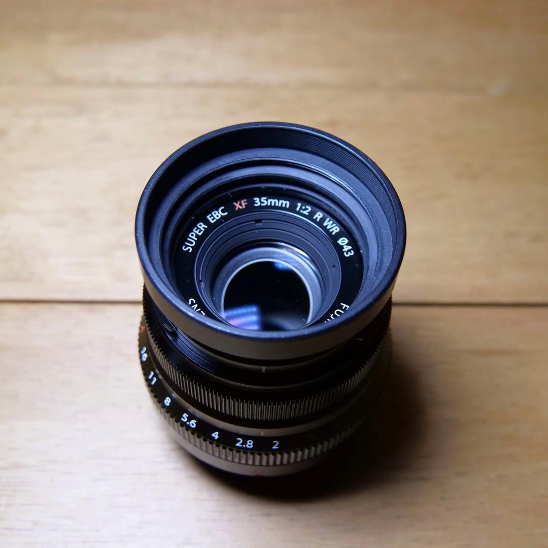 FUJIFILM XF35mmF2 R WR ＋ レンズフードLH-XF35-2