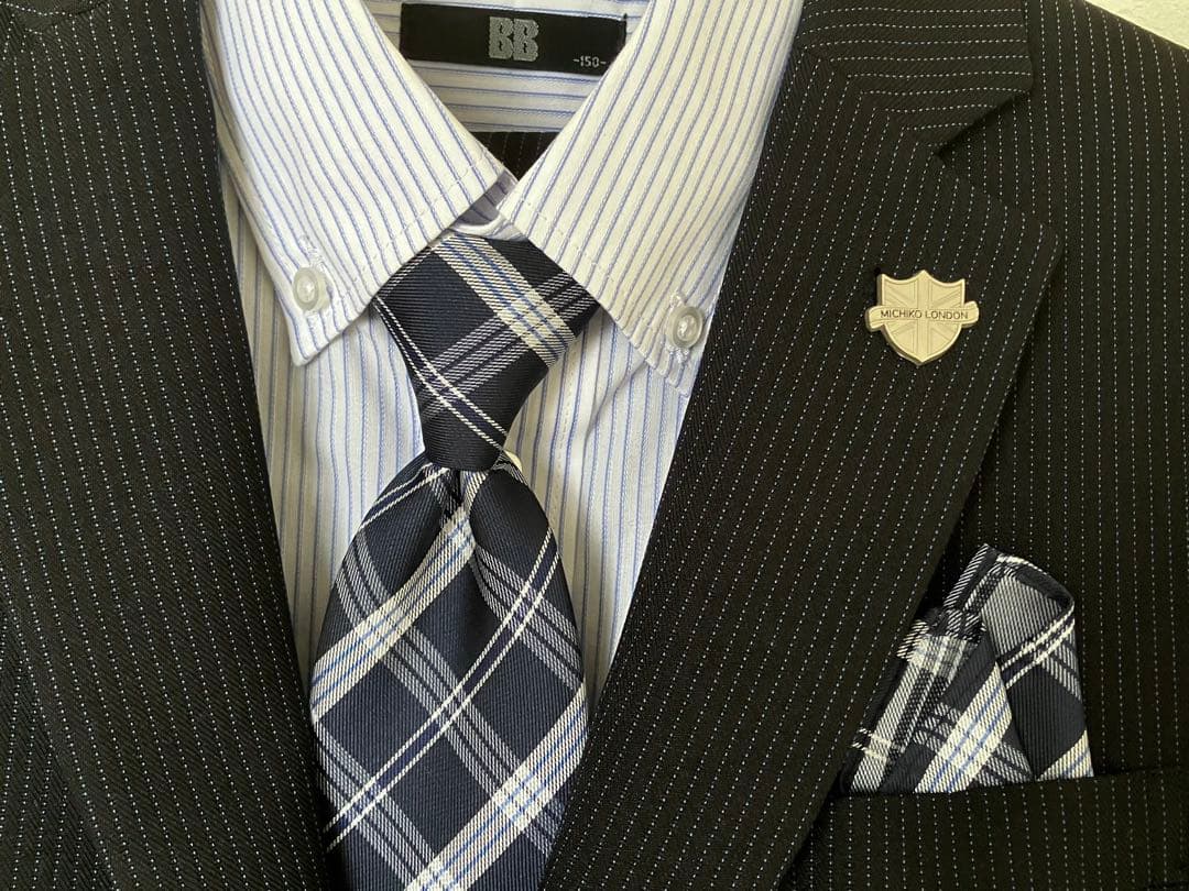 ミチコロンドン フォーマルスーツ 150 男の子 卒業式