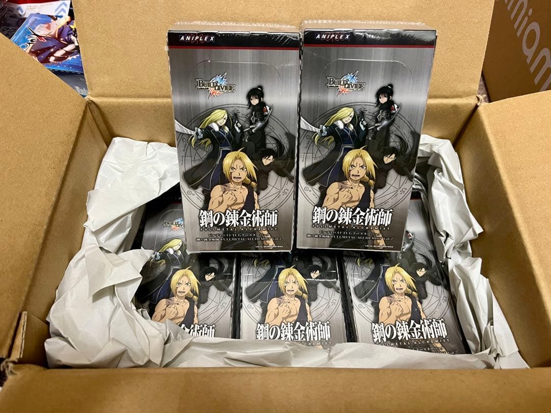 ビルディバイドTCG ブースターパック 鋼の錬金術師 Vol.2 ✖️5箱セット
