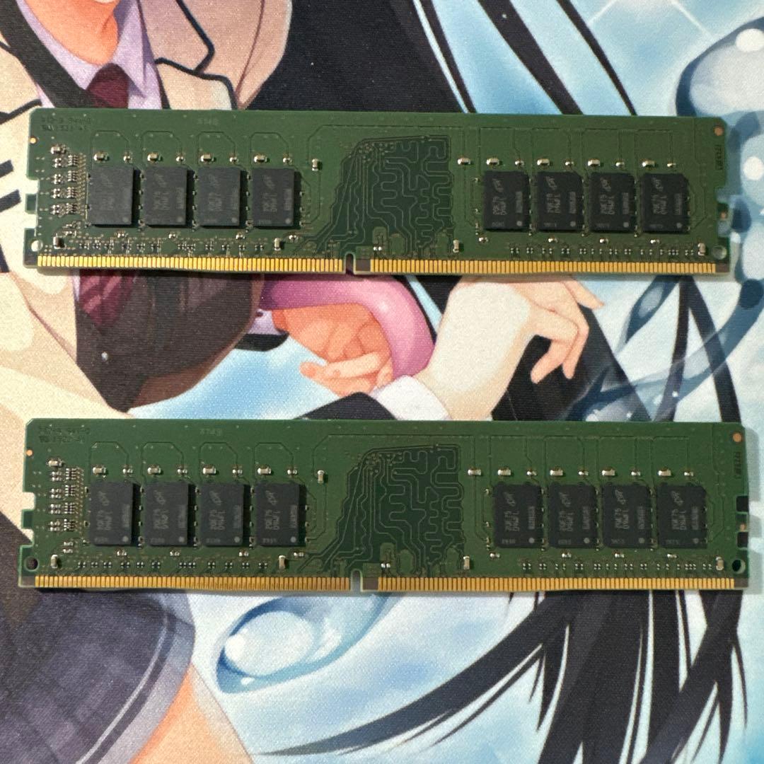 crucial 32GB DDR4 3200MHz メモリ　(16GBx2)