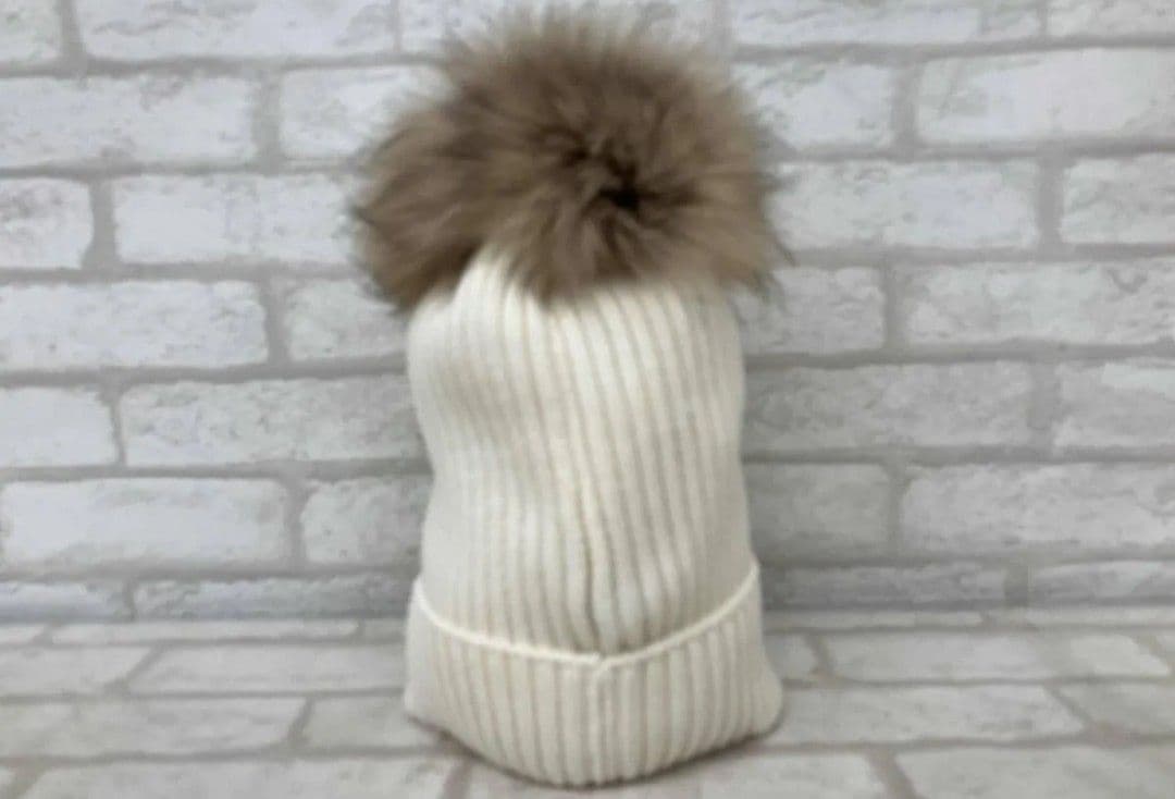 モンクレール ニット帽 メンズ レディース ホワイト