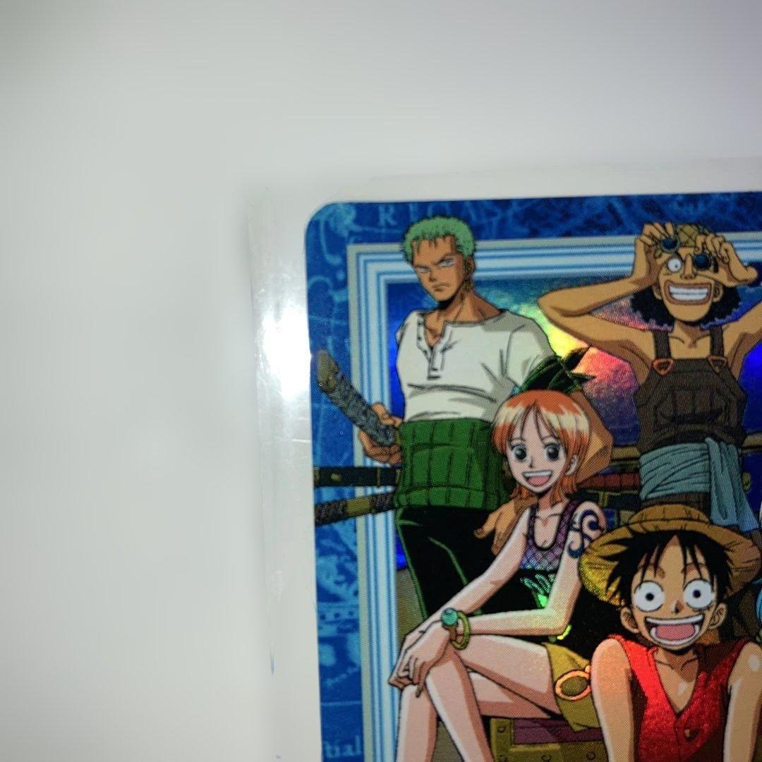 絶版　初期　希少　ワンピース カードダス　ハイパーバトル　ルフィ海賊団 キラ