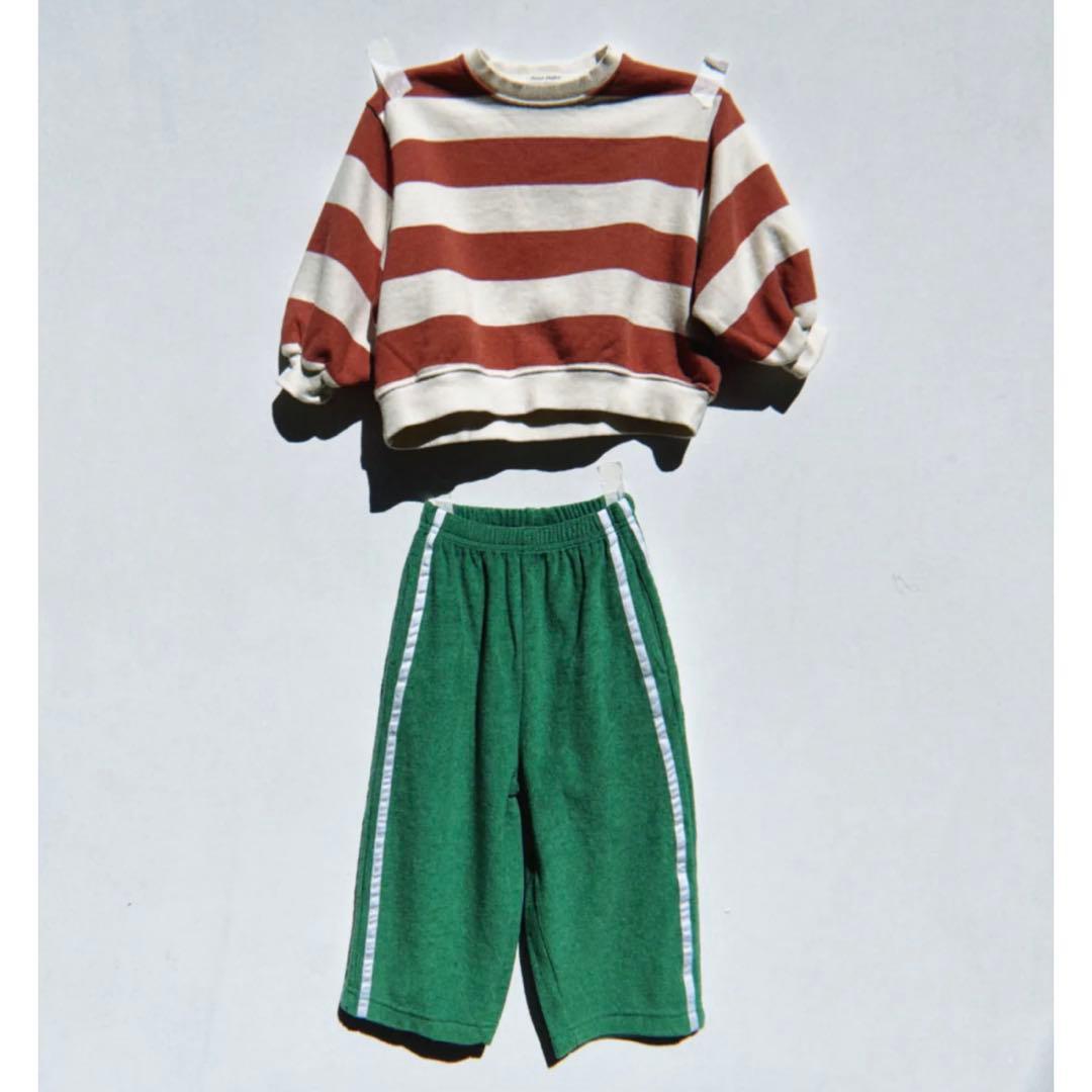 ziggy zaza twin stripe terry pant公式完売