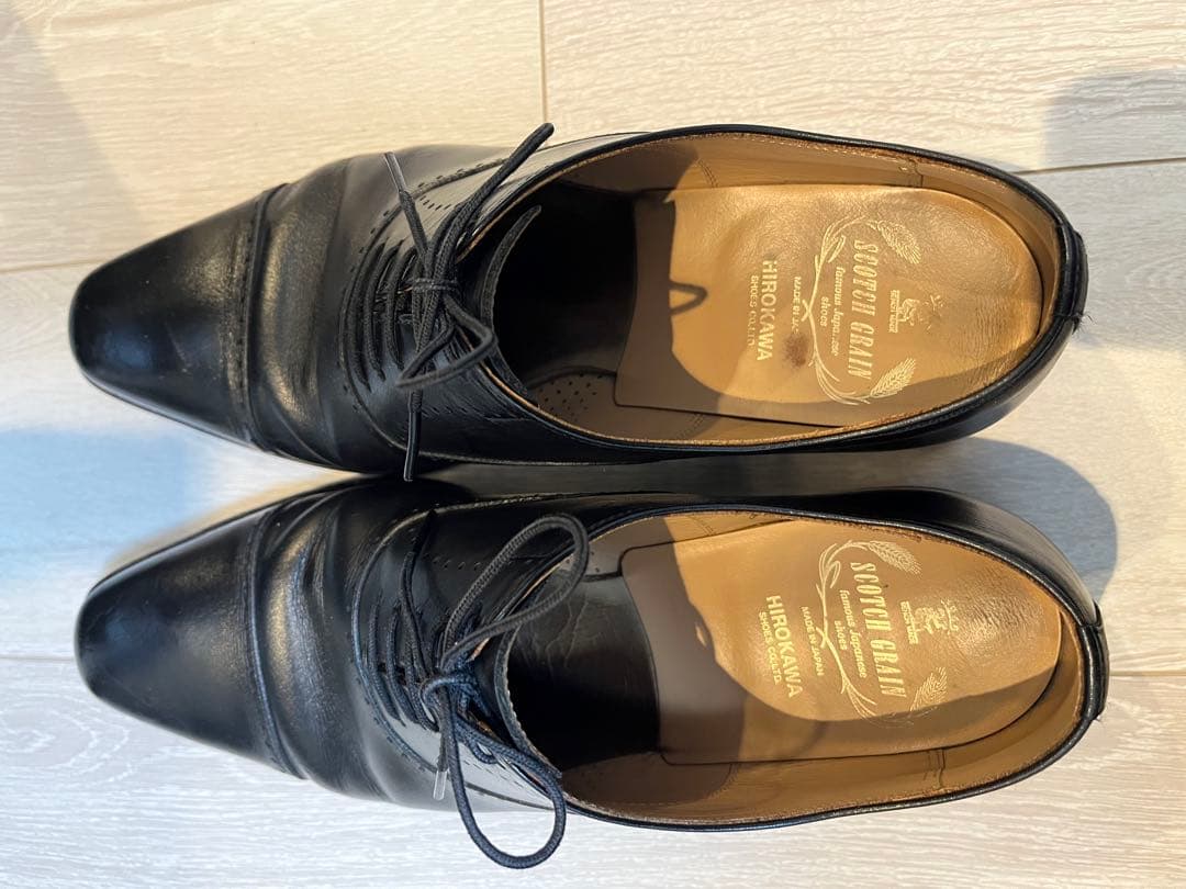 【早い者勝ち】 SCOTCH GRAIN 革靴 ストレートチップ ビジネス