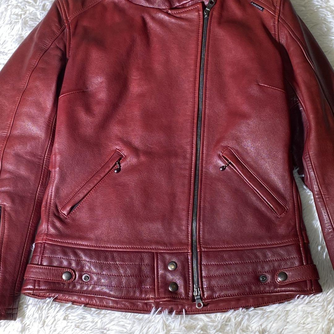 美品　KADOYA カドヤ MR-LOADED レザージャケット　ライダース