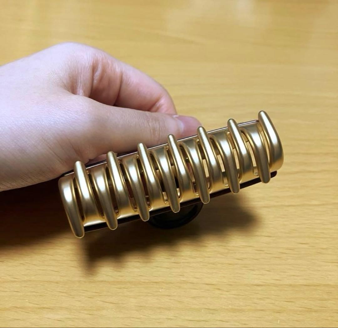 ALEXANDRE DE PARIS ヴァンドームクリップ　M ブラウン