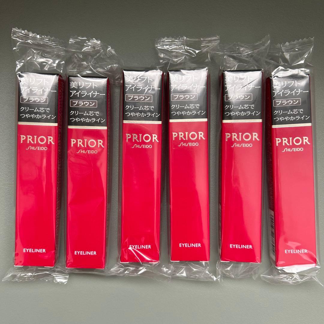 プリオール　美リフトアイライナー　ブラウン　6本