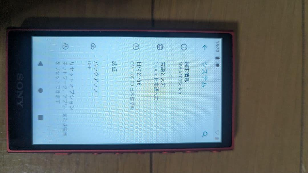 B*4様 初期化済み　SONY　ソニー　WALKMAN　ウォークマン　NW-A1