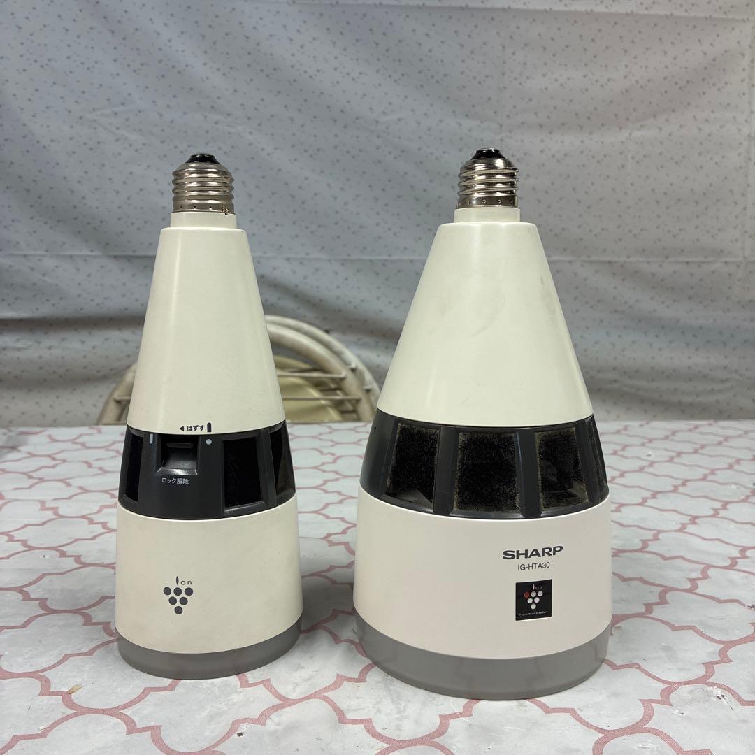 SHARP IG-HTA20-W IG-HTA30-W イオン発生器セット　中古