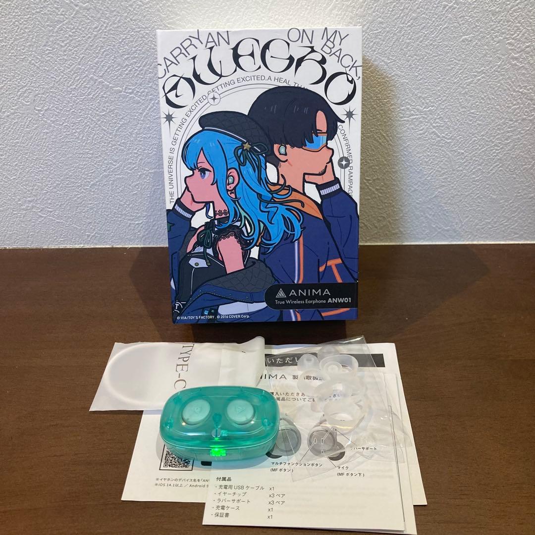 ANIMA ANW01-MGO 星街すいせい ワイヤレスイヤホン 訳あり