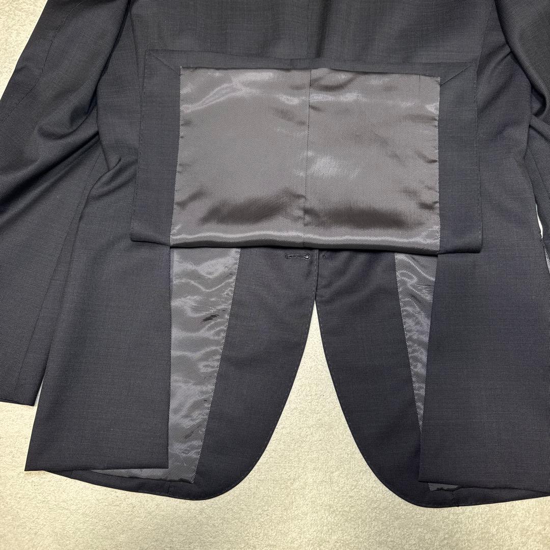 ドラゴン様62 新品　ビームスエフ　カノニコ　スーツ　46 チャコールグレー　M