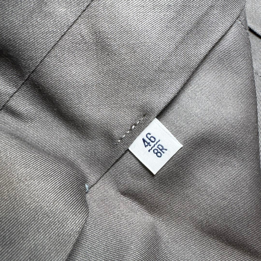 ドラゴン様62 新品　ビームスエフ　カノニコ　スーツ　46 チャコールグレー　M