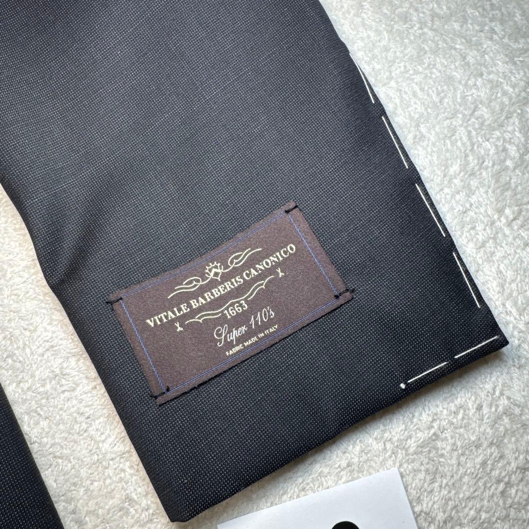 ドラゴン様62 新品　ビームスエフ　カノニコ　スーツ　46 チャコールグレー　M