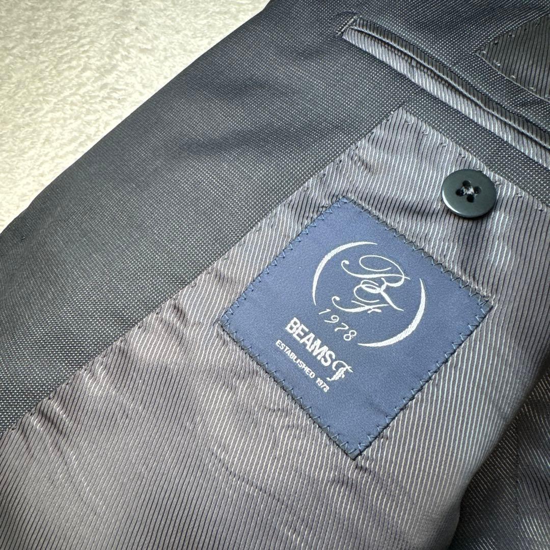 ドラゴン様62 新品　ビームスエフ　カノニコ　スーツ　46 チャコールグレー　M
