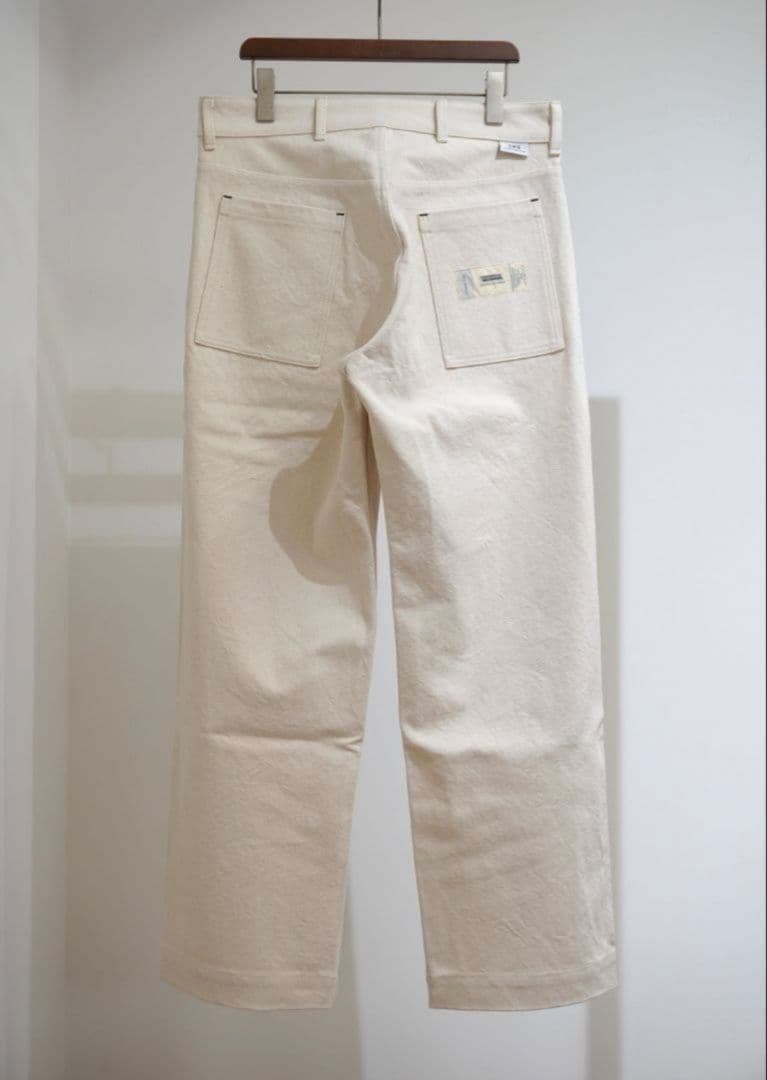 パンツ DESCENDANT WORK TROUSERS raregem White 2