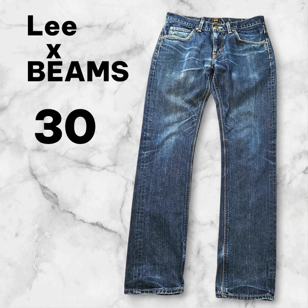 たたたたい焼き Lee×BEAMS　別注コラボ　デニム　３０　濃紺