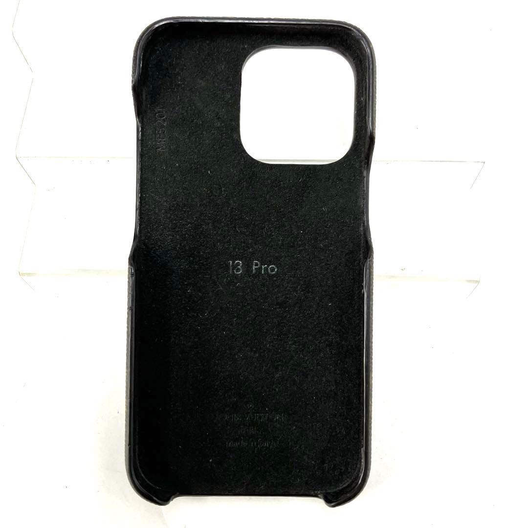 大人気☆ルイヴィトン☆iPhone13Pro ケース☆モノグラム☆革☆ブラウン