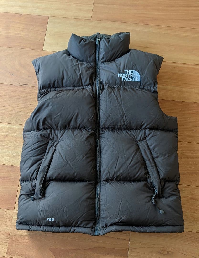 THE NORTH FACE メンズ M ブラウン　ダウンベスト