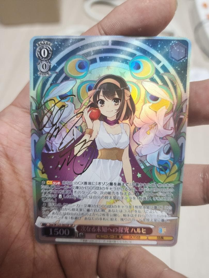 次なる未知への探究ハルヒ　SP サイン