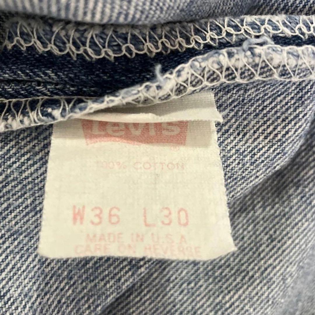 90s USA製　リーバイス　501 W36 ヒゲ
