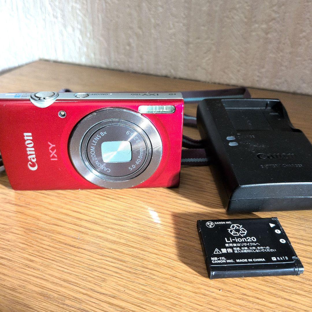 キャノン　IXY 150　動作確認済　バッテリー２個付