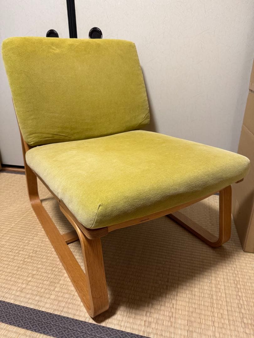 無印良品　リビングでもダイニングでも使えるソファチェア