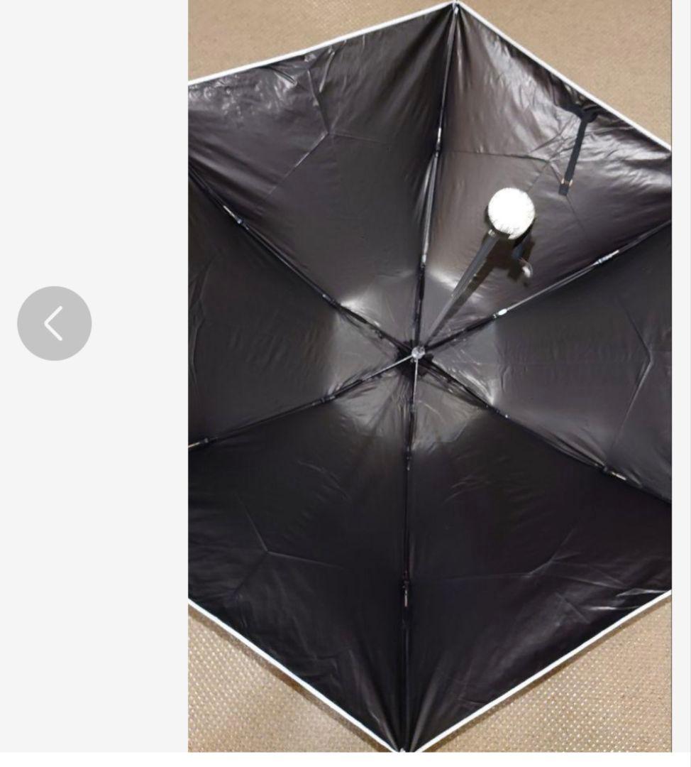 2、ラルフローレン　晴雨兼用　黒　地模様　折り畳み